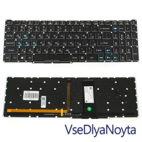 Клавіатури Клавиатуры ^/--/^ Клавиатура для ноутбука ACER (Nitro: AN /--/ 515-54) rus, black, без фрейма, подсветка клавиш RGB (ОРИГИНА ^_^^^ Клавіатура для ноутбука ACER (Nitro: AN /--/ 515-54) rus, black, без фрейму, підсвічування клавіш RGB (ОРИГИНА - фото фото фото