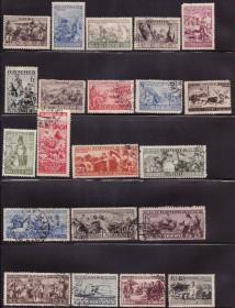 СРСР - СССР - ^/--/^ СССР. Народы СССР   (полная серия)* и # 1933 г. ^_^^^ СРСР. Народи СРСР (19 марок з 21) 1933 р. - фото фото фото
