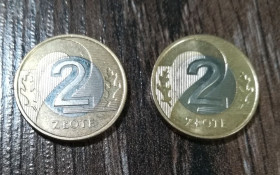 Інше Другое ^/--/^ 2 злоті 2025 Польща. Ціна за 1 /--/ шт. ^_^^^ 2 злотые 2025 Польша. Цена за 1 /--/ шт. - фото фото фото