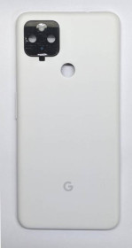 Інше  (Корпуса) Другое (Корпуса) ^/--/^ Задняя крышка Google Pixel 4 /--/ a 5 /--/ G белая ^_^^^ Google Pixel 4 /--/ a 5 /--/ G біла - фото фото фото