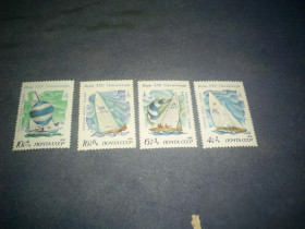 СРСР - СССР - ^/--/^ CCCР-1978 г.-ОИ, парусники, спорт ^_^^^ CCCР-1978 р.-ОІ, вітрильники, спорт - фото фото фото