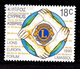 Малі Держави Європи Малые Государства Европы ^/--/^ ZM Кипр 1990 г  ** - LIONS ^_^^^ ZM Кіпр 1990 ** - - фото фото фото
