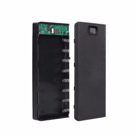 Зовнішні акумулятори (Power Bank) Внешние аккумуляторы (Power Bank) ^/--/^ Корпус Повербанк Павербанк PowerBank 8 /--/ x /--/ 18650 USB Type-C MicroUSB черный ^_^^^ Корпус Повербанк Павербанк PowerBank 8 /--/ x /--/ 18650 USB Type-C MicroUSB чорний - фото фото фото