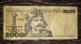 Польща Польша ^/--/^ Poland Польша Польща 2000 злотих 1977 1-й рік випуску, нечастий ^_^^^ Poland Польша 2000 злотых 1977 1-й год выпуска, нечастый - фото фото фото