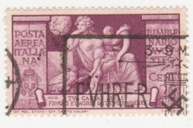 Італія, Ватикан Италия, Ватикан ^/--/^ Италия  1937  г. № 551  гашеная ^_^^^ Італія 1937 р. No 551 гашена - фото фото фото