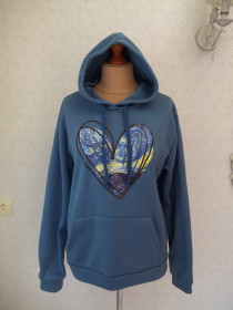 Худі, толстовки Худи, толстовки ^/--/^ Prom                ( L - 50 р )  Теплый  худи свитер  кофта с капюшоном женская Б / У ^_^^^ Prom ( L - 50 р ) Теплий худі светр кофта з капюшоном жіноча Б / У - фото фото фото