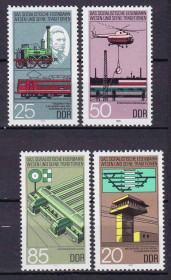 Транспорт Транспорт ^/--/^ Техника / Транспорт  .  ГДР 1985 г  MNH - ^_^^^ Техніка / Транспорт . НДР 1985 MNH - фото фото фото