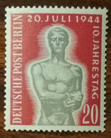 НДР, ФРН ГДР, ФРГ ^/--/^ Германия Покушение на Гитлера 20 июля 1944 г.1954 ^_^^^ Німеччина Замах на Гітлера 20 липня 1944 р. - фото фото фото