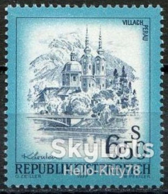 Австрія Австрия ^/--/^ Австрия 1977 стандарт туризм Mi 1549 MNH ^_^^^ Австрія 1977 стандарт туризм Mi 1549 MNH - фото фото фото