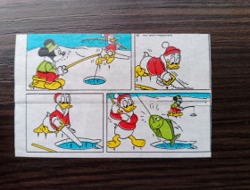 Вкладиші від жуйок Вкладыши от жвачек ^/--/^ Вкладиш від жуйки Donald. ^_^^^ Вкладышь от жвачки Donald. - фото фото фото