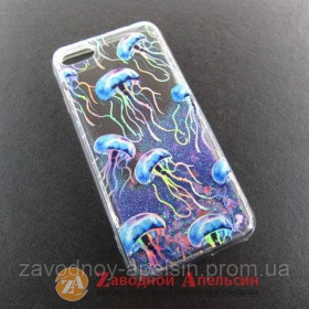 Чохли, бампера Чехлы, бампера ^/--/^ IPhone 7 8 se 2020 чехол плавающие блестки Аквариум ^_^^^ IPhone 7 8 se 2020 чохол плаваючі блискавки Акваріум - фото фото фото