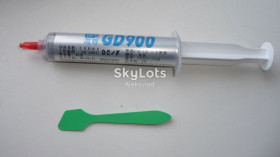 Системи охолодження Системы охлаждения ^/--/^ Термопаста GD 900 30 /--/ г   (GD /--/ 900 30 /--/ g) + лопатка ^_^^^ Термопаста GD 900 30 /--/ г (GD /--/ 900 30 /--/ g) + лопатка - фото фото фото