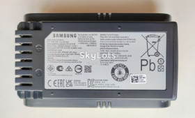 Пилососи Пылесосы ^/--/^ Оригінальний акумулятор SAMSUNG для вертикального пилососа Jet VCA-SBTA /--/ 60 /--/ VT Black Новый! Батарея ^_^^^ Оригинальный аккумулятор SAMSUNG (40 мин) для вертикального пылесоса Jet (VCA-SBTA /--/ 60 /--/ VT) Black Новый! - фото фото фото
