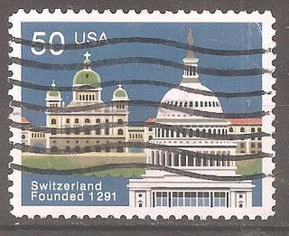 Північна Америка Северная Америка ^/--/^ США 1991 Sc.2532 гаш. - фото фото фото