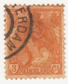 Інші країни Другие страны ^/--/^ Голландия 1899 г. №  53  гашеная ^_^^^ Голландія 1899 р. No 53 гашена - фото фото фото