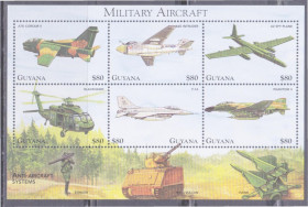 Південна Америка Южная Америка ^/--/^ Гайана 1998 ВОЕННЫЕ САМОЛЁТЫ ИСТРЕБИТЕЛИ БОМБАРДИРОВЩИКИ ВВС АВИАЦИЯ ТАНК Mi.6327-32**SW /--/ 5904-9 $9.28 ^_^^^ Гайана 1998 ВІЙСЬКОВІ САМОЛЬОТИ ВИРІБНИКИ ВПС АВІАЦІЯ ТАНК Mi.6327-32**SW /--/ 5904-9 $9.28 - фото фото фото