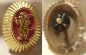 Знаки товариств і організацій Знаки обществ и организаций ^/--/^ Украина кокарда  казак казачество новая пластик  /1/ ^_^^^ Україна кокарда козак козацтво нова пластик/1/ - фото фото фото