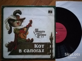 Платівки Пластинки ^/--/^ Ш. Перро-Кот в сапогах  (9)-Ex.-, 10&amp;quot;-Мелодія ^_^^^ Ш. Перро-Кот в сапогах (9)-Ex.-, 10&amp;quot;-Мелодия - фото фото фото