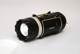 Ліхтарі, ліхтарики Фонари, фонарики ^/--/^ Кемпинговый фонарь Sb-9699 black (солнечная панель, power bank) ^_^^^ Кемпінговий ліхтар Sb-9699 black (сонячна панель, power bank) - фото фото фото