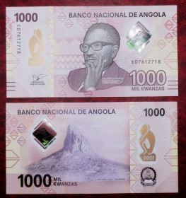 Ангола Ангола ^/--/^ Ангола 1000 кванза 2023 UNC - фото фото фото