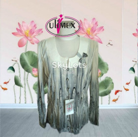 Блузки, сорочки Блузки, рубашки ^/--/^ ulimex нарядная нблузка женская длинный рукав гофре польша ^_^^^ ulimex ошатна нова блузка жіноча довгий рукав гофрі польща - фото фото фото