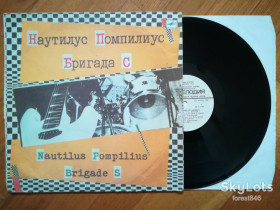 Платівки Пластинки ^/--/^ Наутилус Помпилиус/Бригада С  (15)-Ex., Мелодія ^_^^^ Наутилус Помпилиус/Бригада С (15)-Ex., Мелодия - фото фото фото