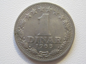 Югославія Югославия ^/--/^ Югославия 1 динар 1965 года #914 ^_^^^ Югославія 1 динар 1965 року #914 - фото фото фото
