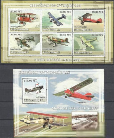 Мозамбік Мозамбик ^/--/^ Мозамбик 2009 транспорт авиация история-III Клббл. ^_^^^ Мозамбік 2009 транспорт авіація історія-III Клббл. - фото фото фото