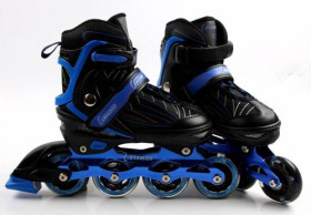 Дитячі ролики та скейти Детские ролики и скейты ^/--/^ Ролики Caroman Sport Blue, размер 27-31 (503752028-S) ^_^^^ Ролики Caroman Sport Blue, розмір 27-31 (503752028-S) - фото фото фото