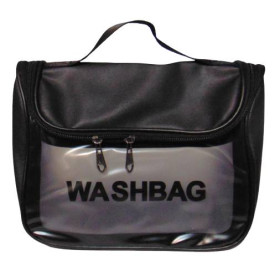 Косметички, сумки Косметички, сумочки ^/--/^ Женская сумка косметичка Washbag черная ^_^^^ Жіноча сумка косметичка Washbag чорна - фото фото фото