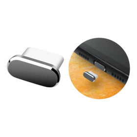 Навушники Наушники ^/--/^ Заглушка USB Type-C захисна металева кришка від пилу вологи для телефонів гаджетів сіра ^_^^^ Заглушка USB Type-C защитная металлическая крышка от пыли влаги для телефонов гаджетов серая - фото фото фото