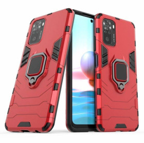 Чохли, бампера Чехлы, бампера ^/--/^ Чохол Fiji Ring для Xiaomi Redmi Note 10 / Note 10 /--/ S броньований бампер з кільцем червоний ^_^^^ Чехол Fiji Ring для Xiaomi Redmi Note 10 / Note 10 /--/ S бронированный бампер с кольцом красный - фото фото фото