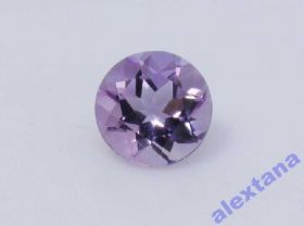 Аметист Аметист ^/--/^ Аметист натуральный круг д 7 мм ^_^^^ Аметист натуральне коло 7 мм - фото фото фото