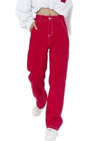Штани Брюки ^/--/^ Джинсы красные хлопок-лен Escada sport 44 /--/ р ^_^^^ Джинси червоні бавовна Escada sport 44 /--/ р - фото фото фото
