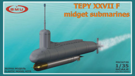 Інше Другое ^/--/^ GMU 35003 - Type XXVII F  midget submarines, 1/35 ^_^^^ GMU 35003 - Type XXVII F midget submarines, 1/35 - фото фото фото