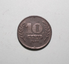 Нідерланди Нидерланды ^/--/^ Нидерланды 10 центов 1941  СОСТОЯНИЕ ^_^^^ Нідерланди 10 центів 1941 Стан - фото фото фото