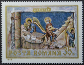Інше Другое ^/--/^ Румыния Живопись Фрески Монастырь Воронец 1969 ^_^^^ Румунія Живопис Фрески Монастир Воронець 1969 - фото фото фото