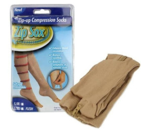 Гольфи Гольфы ^/--/^ Zip Sox компресійні гольфи, шкарпетки для фіксації кісточок бежеві, розмір S/M ^_^^^ Zip Sox компрессионные гольфы, носки для фиксации косточек бежевые, размер S/M - фото фото фото