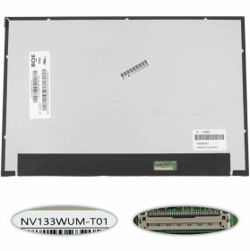 Матриці Матрицы ^/--/^ Матрица 13.3&amp;quot; NV /--/ 133 /--/ WUM-T /--/ 01 touch (1920*1200, 40 /--/ pin(eDP, IPS) LED, SLIM(без доп панели), матовая ^_^^^ Матриця 13.3&amp;quot; NV /--/ 133 /--/ WUM-T /--/ 01 touch (1920*1200, 40 /--/ pin(eDP, IPS) LED, SLIM(без доп панелі), матова - фото фото фото