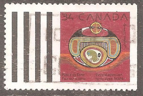 Північна Америка Северная Америка ^/--/^ Канада 1990 Sc.1297 гаш. - фото фото фото