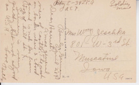 Америка Америка ^/--/^ США 1919 СОЛДАТСКАЯ ПОЛЕВАЯ ПОЧТА ОТКРЫТКА ПИСЬМО ПЕРВАЯ МИРОВАЯ ВОЙНА КОРРЕСПОНДЕНЦИЯ КЛАССИКА СТАНДАРТ ^_^^^ США 1919 Солдатська польова пошта відкриття листа перша світова війна Кореспонденція Класика Стандарт - фото фото фото