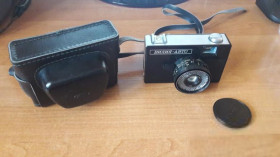 Вінтажні фотоапарати Винтажные фотоаппараты ^/--/^ Плівковий фотопарат ВИЛИЯ-АВТО СРСР ^_^^^ Пленочный фотопарат ВИЛИЯ-АВТО СССР - фото фото фото