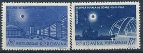 Інше Другое ^/--/^ Румыния Космос Астрономия Затмение 1961 ^_^^^ Румунія Космос Астрономія Затемнення 1961 - фото фото фото