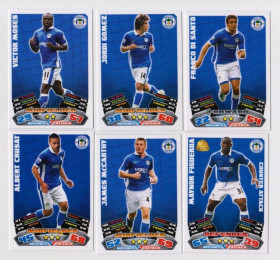Інше Другое ^/--/^ Футбольные карточки MATCH ATTAX 2011-2012 Premier League  Футбольный клуб Wigan Athletic  6 шт  ^_^^^ Футбольні картки MATCH ATTAX 2011-2012 Premier League Футбольний клуб Wigan Athletic 6 шт - фото фото фото