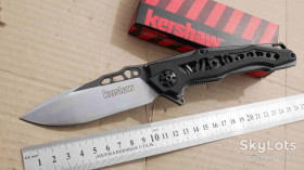 Ножі, мультітули Ножи, мультитулы ^/--/^ Kersh 0252, D /--/ 2 Satin, G /--/ 10 Black, Replica, flipper, Outdoor, Tactical, EDC, Liner Lock - фото фото фото