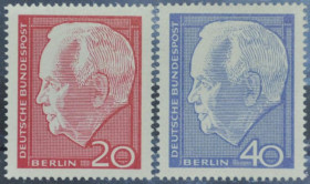 Інше Другое ^/--/^ ФРГ Президент Любке 1964 ^_^^^ ФРН Президент Любке 1964 - фото фото фото