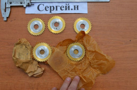 Інше Другое ^/--/^ Фреза 63 /--/ х /--/ 2,5 /--/ мм, Р /--/ 6 /--/ М /--/ 5 (СРСР) з посиленим посадковим ^_^^^ Фреза 63 /--/ х /--/ 2,5 /--/ мм, Р /--/ 6 /--/ М /--/ 5 (СССР) с усиленным посадочным - фото фото фото