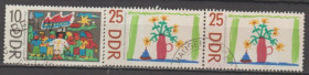 НДР, ФРН ГДР, ФРГ ^/--/^ Германия Німеччина ГДР 1967 детские рисунки ^_^^^ Германия ГДР 1967 детские рисунки - фото фото фото