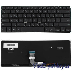 Клавіатури Клавиатуры ^/--/^ Клавиатура для ноутбука ASUS (B /--/ 1400 series) rus, black, без фрейма, подсветка клавиш ^_^^^ Клавіатура для ноутбука ASUS (B /--/ 1400 series) rus, black, без фрейму, підсвічування клавіш - фото фото фото