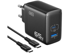 Зарядні пристрої Зарядные устройства ^/--/^ Зарядний пристрій INIU 65 Вт USB C, швидкий зарядний пристрій PD QC 3.0 типу C, 2-портовий адаптер живлення USB-C  Оригінал Якість!!! *80773 ^_^^^ Зарядное устройство INIU 65 Вт USB C, быстрое зарядное устройство PD QC 3.0 типа C, 2-портовый адаптер питания USB-C Оригинал Качество!!! * 80773 - фото фото фото